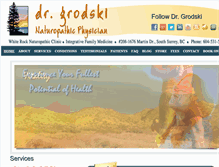 Tablet Screenshot of drgrodski.com